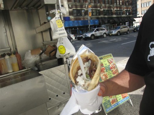 New Yorkse kebabwrap