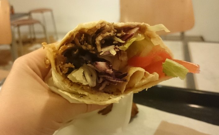 Wrap Beef döner BBQ van Waldberg